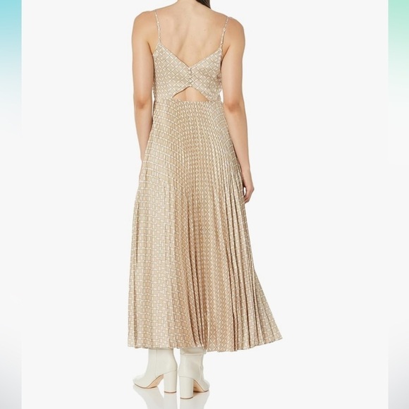 Club Monaco Strappy Pleated Maxi Dress - Picture 2 of 3